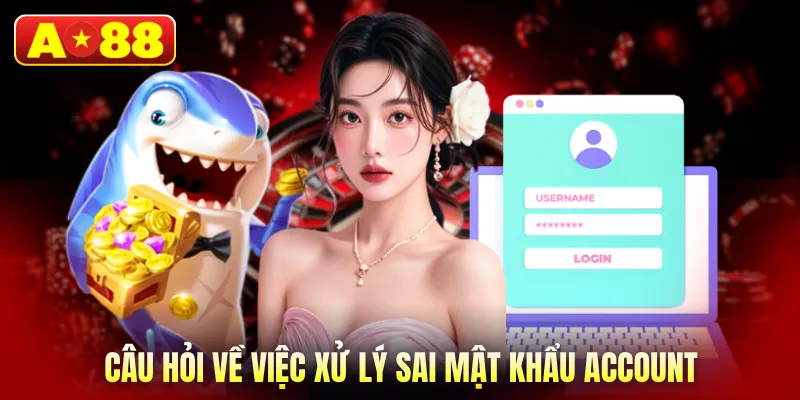 Câu hỏi về việc xử lý sai mật khẩu account