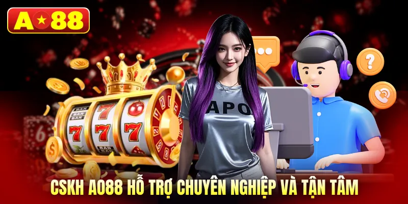 CSKH AO88 hỗ trợ chuyên nghiệp và tận tâm