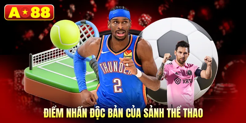 Điểm nhấn độc bản của sảnh thể thao