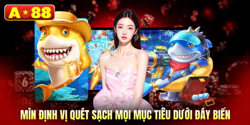 Mìn định vị quét sạch mọi mục tiêu dưới đáy biển